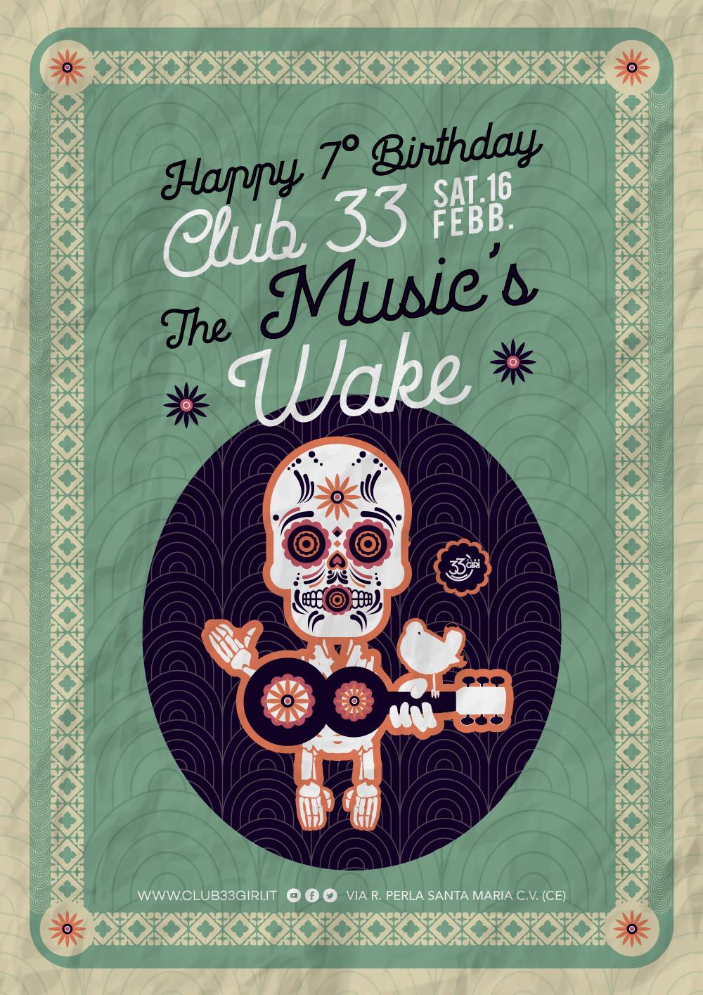The Music’s Wake, la settima festa di compleanno dell’associazione culturale Club 33 giri