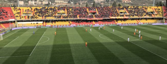 Benevento, ancora una sconfitta, fa festa lo Spezia
