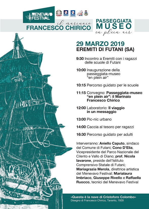 Nasce a Eremiti, frazione di Futani (SA), un museo multimediale all’aperto dedicato al marinaio Francesco Chirico e alla sua storia