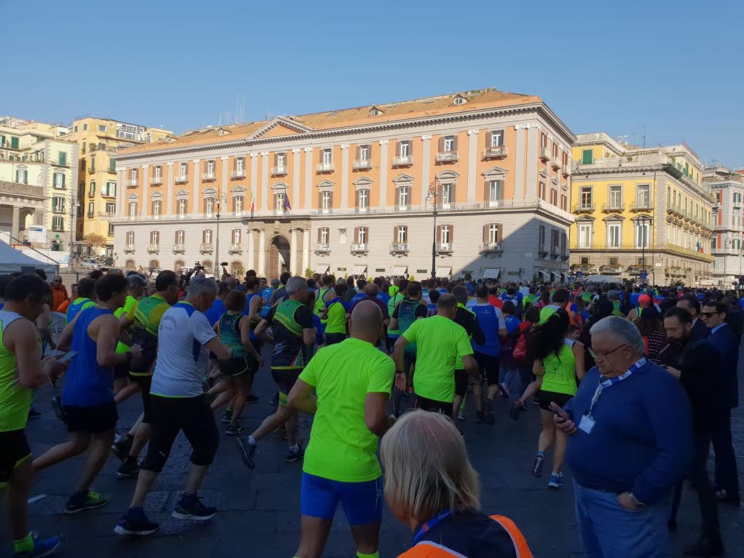 Napoli, grande successo per la Caracciolo Gold Run