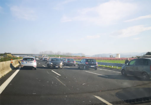 Incidente in autostrada tra Napoli e Caserta direzione Nord, rallentamenti