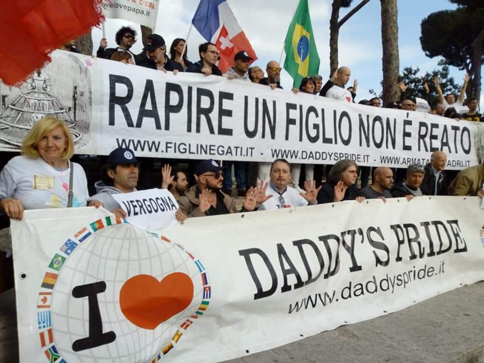 Daddy’s Pride, a Roma il raduno di orgoglio dei papà separati