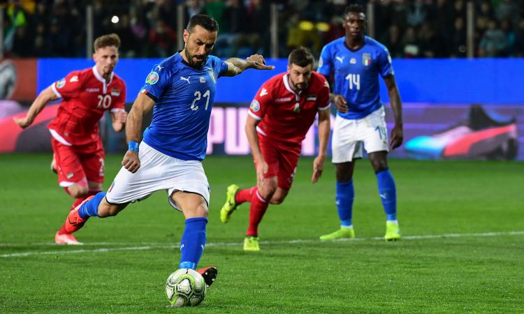 Italia travolge 6-0 il Liechtenstein nella seconda giornata delle qualificazioni a Euro 2020