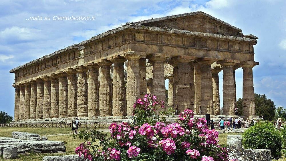 Record di visitatori nel Parco Archeologico di Paestum