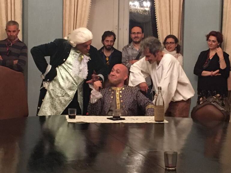 ‘La casina del re Lazzarone’, spettacolo itinerante alla Casina vanvitelliana