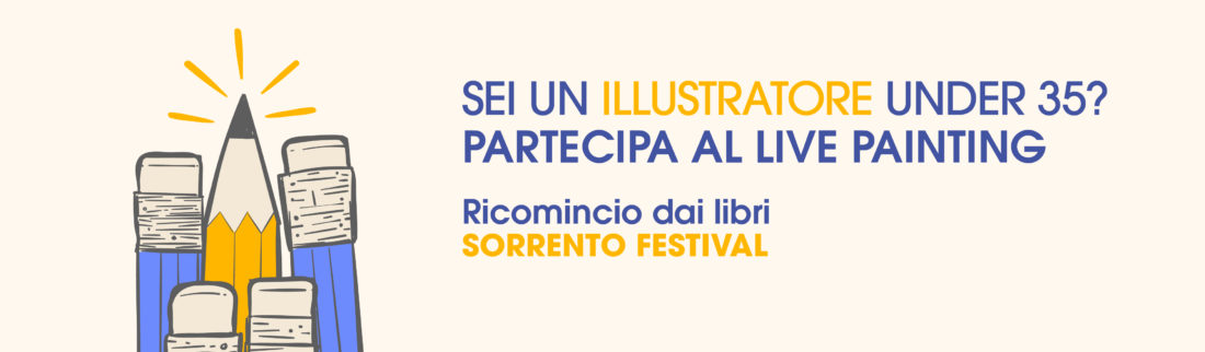 Per Ricomincio dai libri – Sorrento festival, un concorso per giovani illustratori
