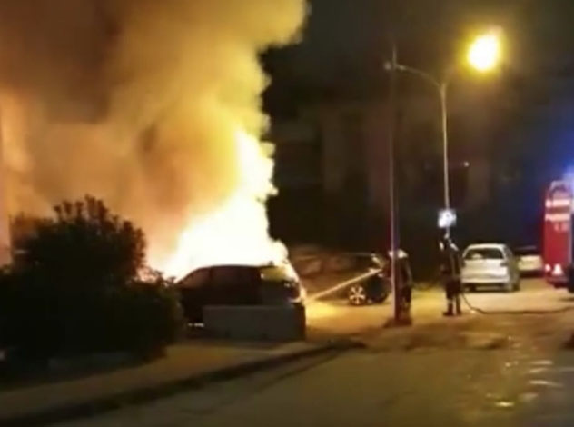 San Giorgio: nuovo incendio di un’auto in centro