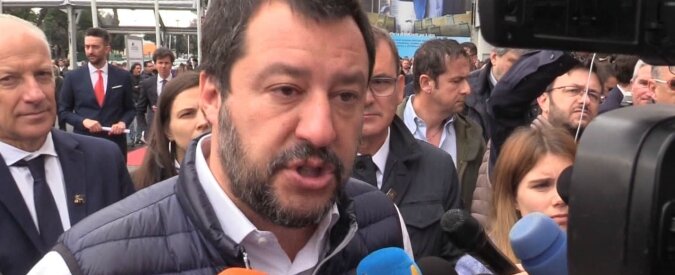 Salvini, altri uomini a Castel Volturno