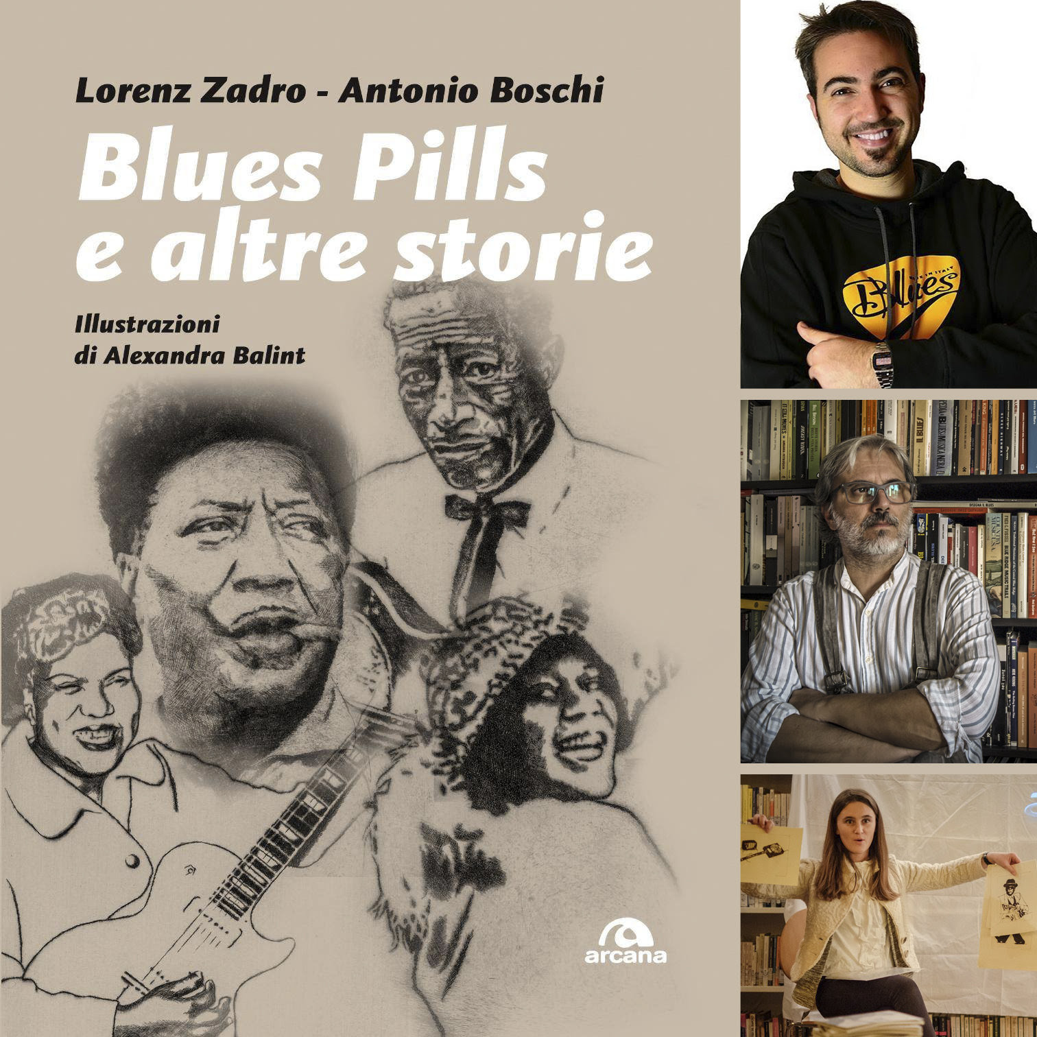 ‘Blues Pills e altre storie’, in libreria il nuovo libro di Lorenz Zadro e Antonio Boschi