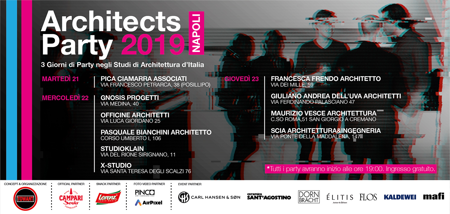 Gli ArchitectsParty ripartono da Napoli con una novità: gli SmallTalks!