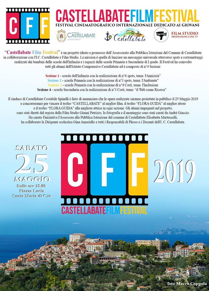 Castellabate Film Festival, la premiazione sabato 25 maggio