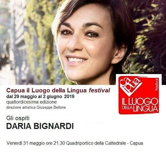 Daria Bignardi a Capua il Luogo della Lingua Festival