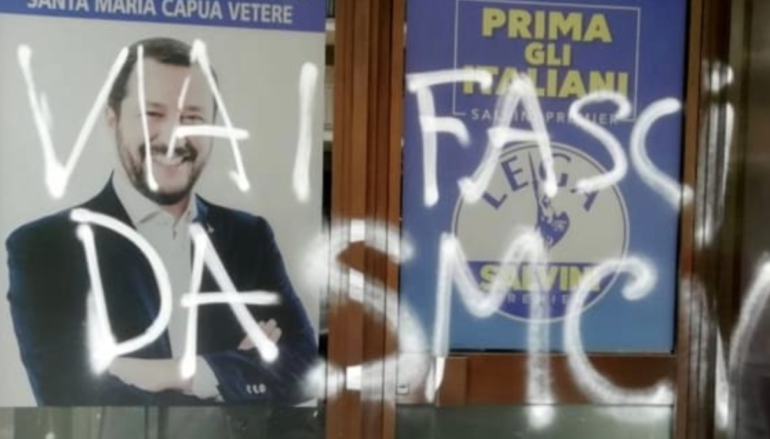 Raid alla Lega di Santa Maria Capua Vetere, è il quarto in un mese nel Casertano