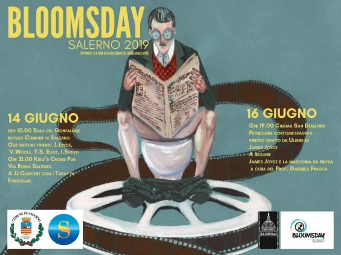 A Salerno una giornata dedicata a James Joyce: al via la quinta edizione del Bloomsday