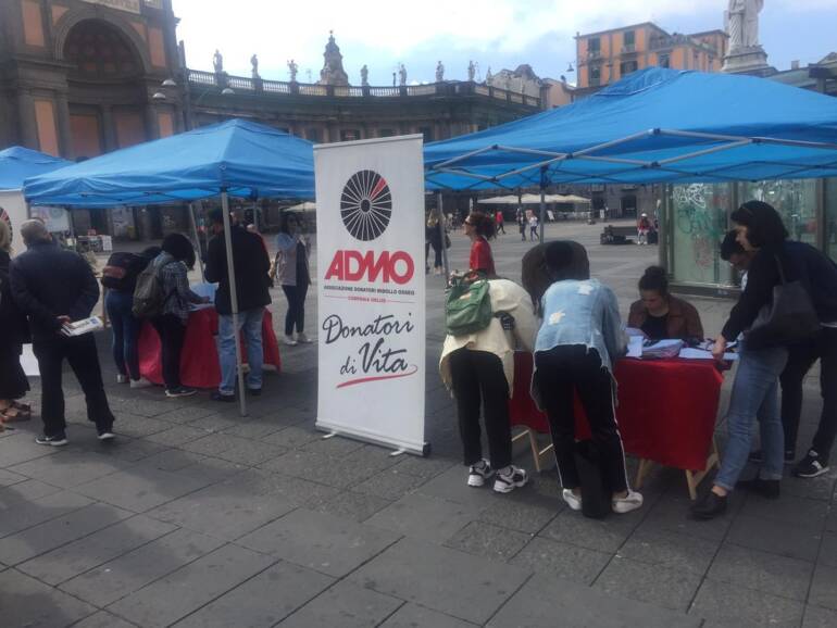Napoli per Gabry, in piazza Dante un gazebo per trovare il donatore giusto