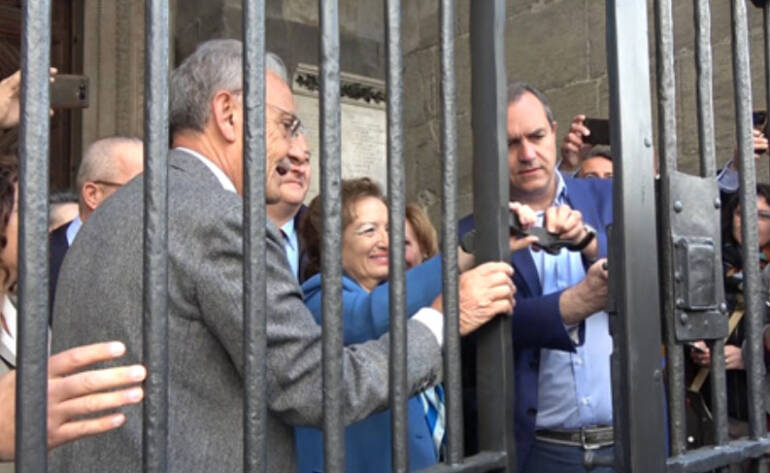 Napoli, si riapre il cancello del Complesso dell’Annunziata