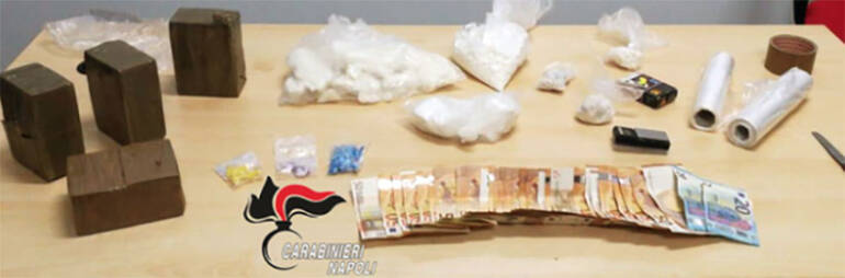 Supermarket della droga alla ‘Cisternina’: arrestati in tre