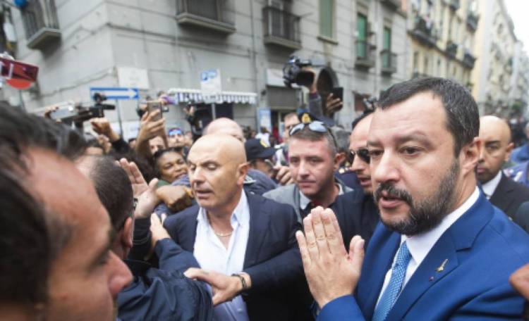 Salvini: “Noemi combatte come una leonessa, qui servono poliziotti e medici. Presto decreto bis”