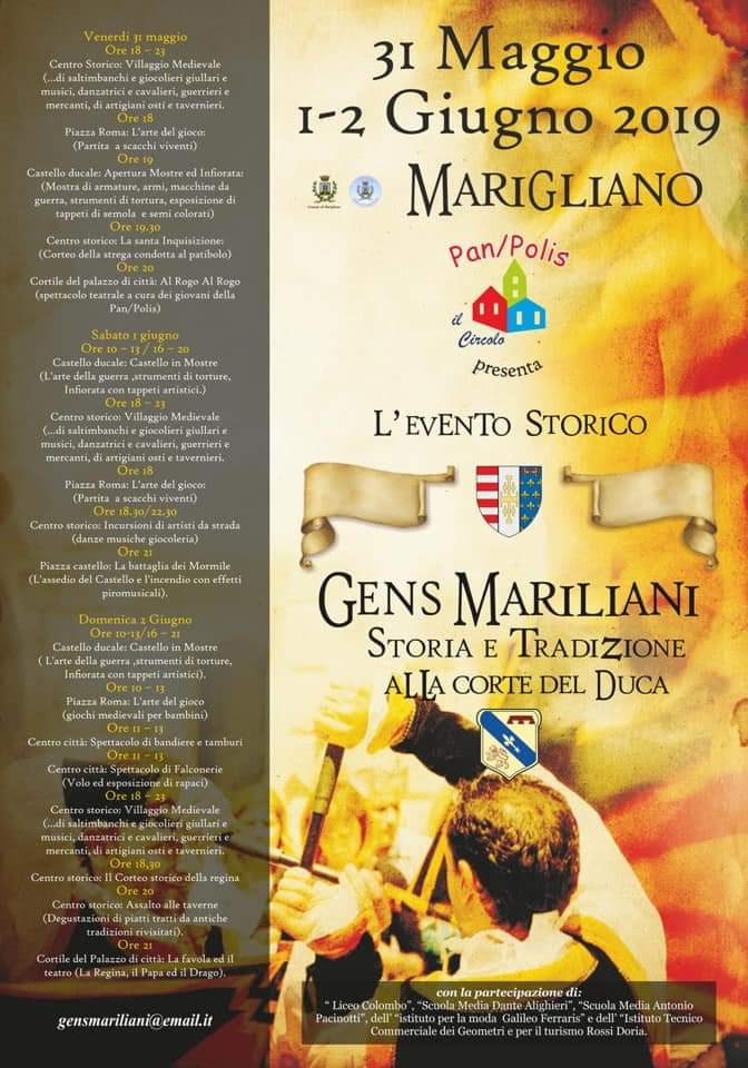Marigliano, conferenza stampa di presentazione di Gens Mariliani
