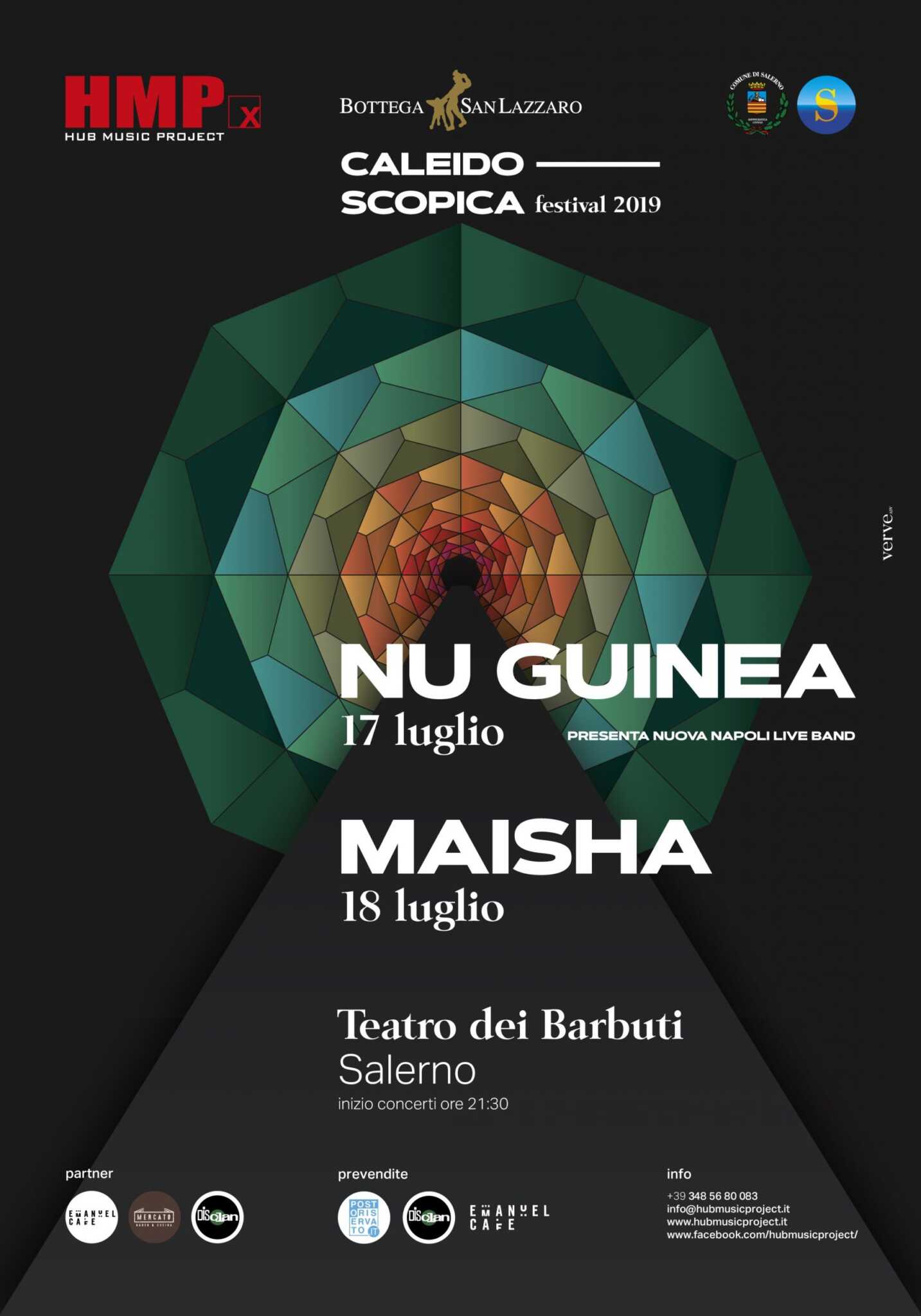 Caleidoscopica Festival: suoni internazionali al Teatro dei Barbuti a Salerno