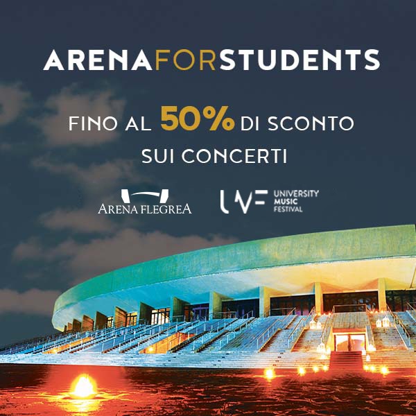 Noisy Naples Fest e Università Federico II, sconti per i concerti dell’Arena Flegrea