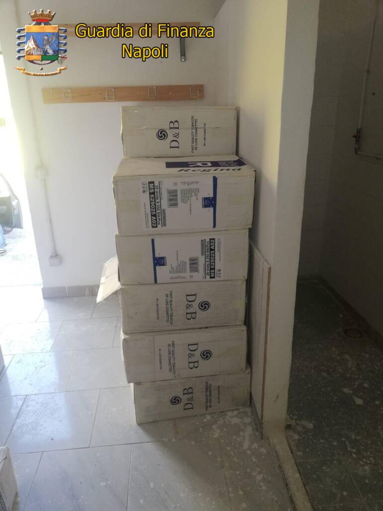 Torre del Greco, la Finanza sequestra oltre 500 chilogrammi di ‘bionde’