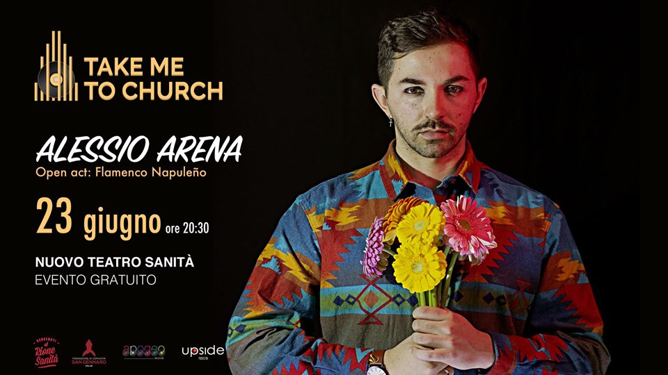 Alessio Arena in concerto al Nuovo Teatro Sanità per la rassegna Take Me To Church