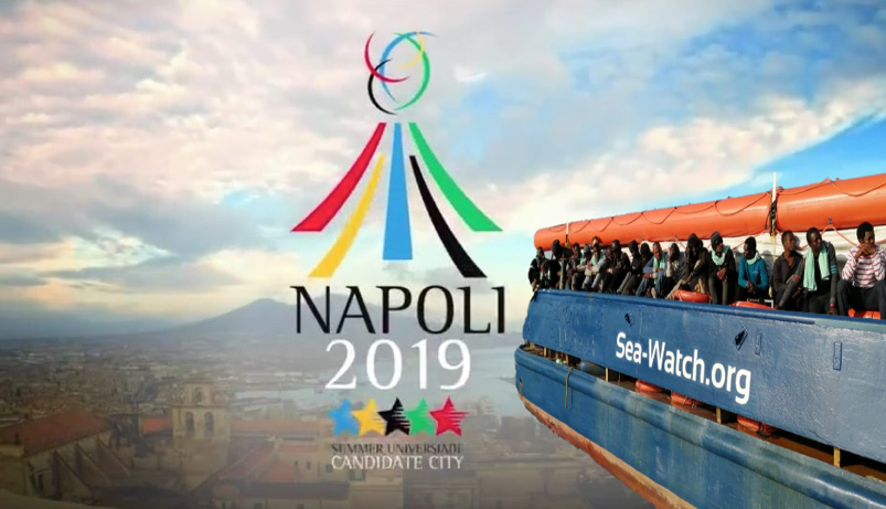 Napoli, Universiadi e Sea Watch: saper coniugare l’accoglienza