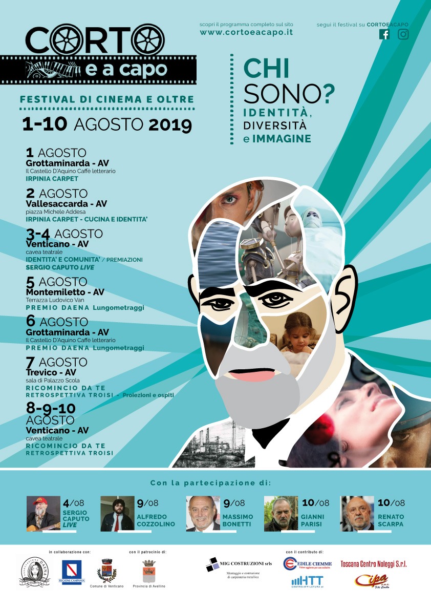 Speciale Massimo Troisi e live di Sergio Caputo per la quinta edizione di Corto e a capo – Festival di Cinema e Oltre