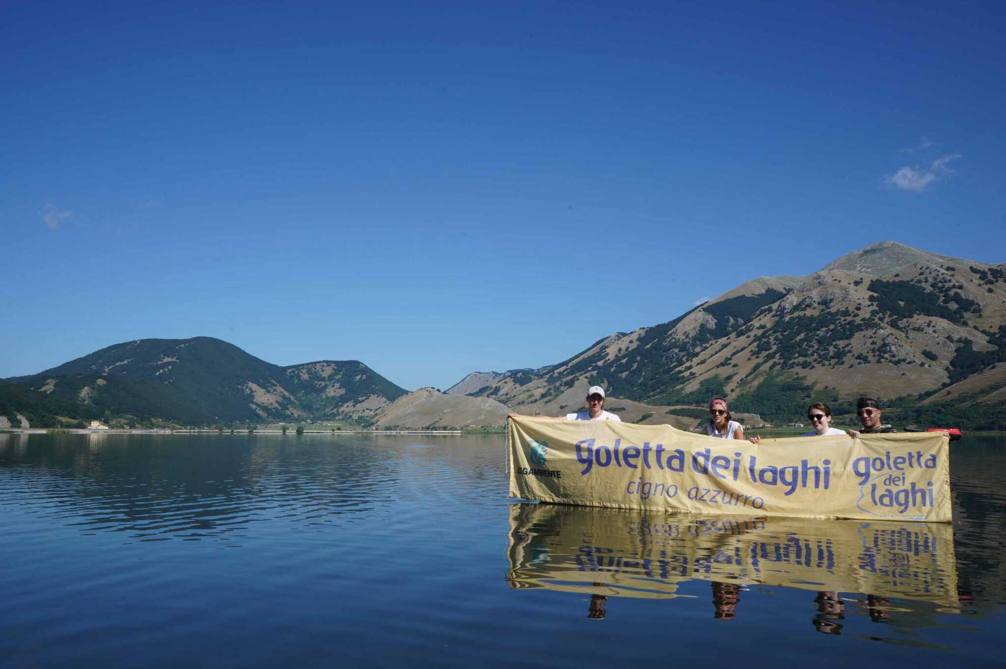 La campagna di Legambiente sul lago del Matese per fare il punto sul lago, sul parco e sullo splendido sistema territoriale