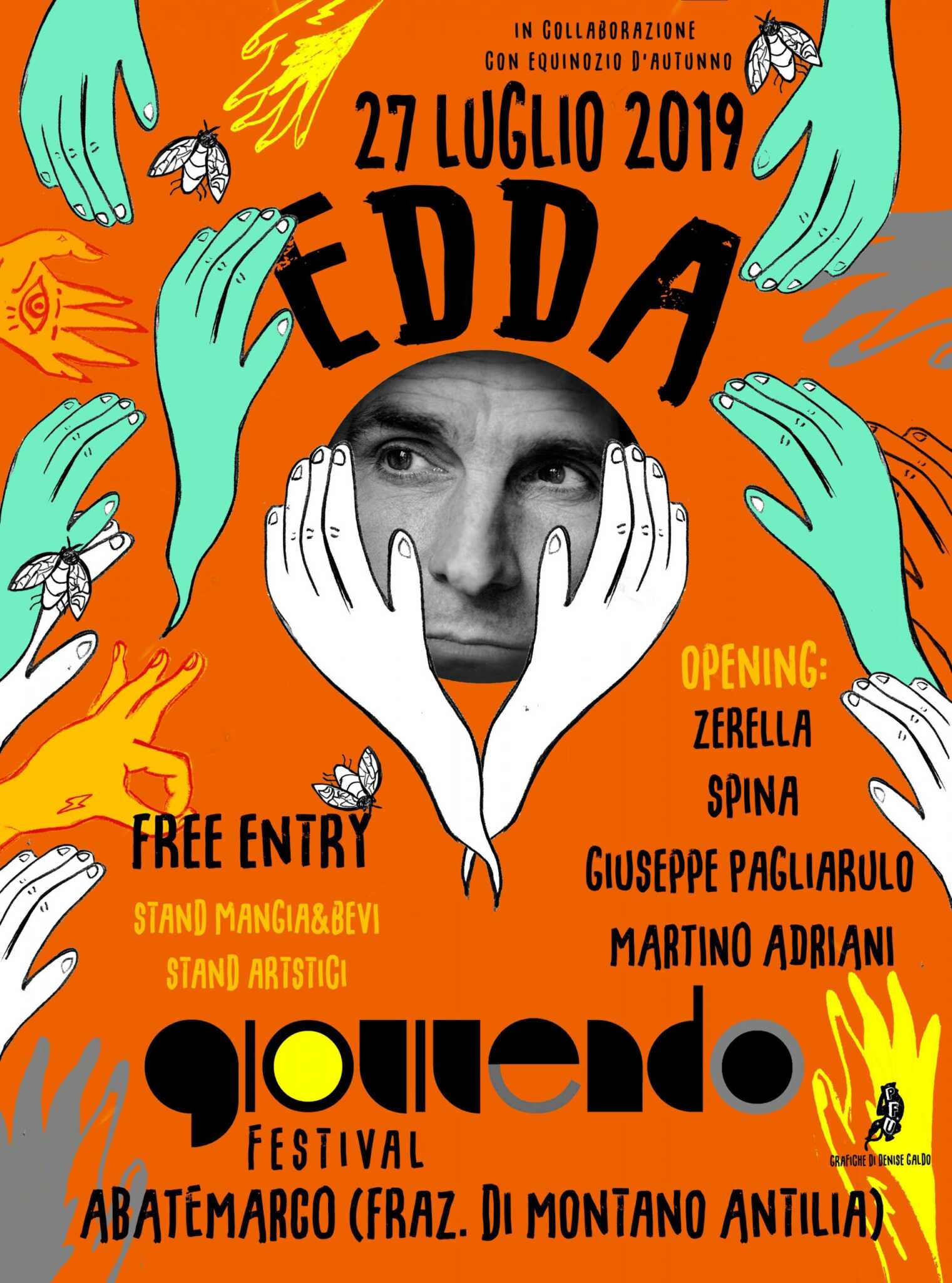 X edizione per Giovivendo Festival ad Abatemarco cche quest’anno festeggia con il concerto di Edda