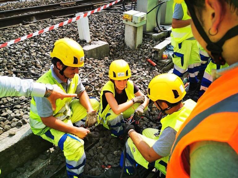 Ripresa dal primo pomeriggio la circolazione ferroviaria dopo l’incendio di una cabina elettrica