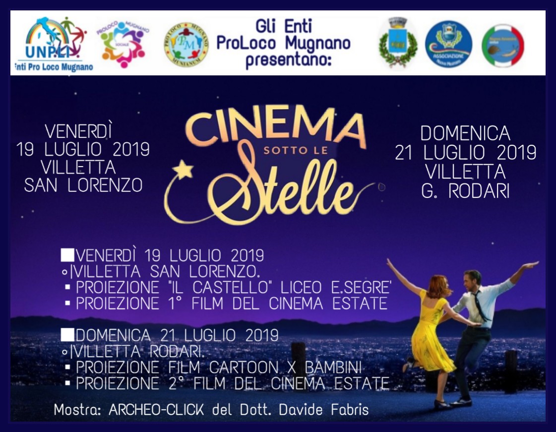 Estate a Mugnano, tutto pronto per il cinema all’aperto