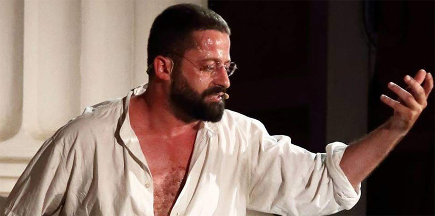 Paolo Cresta porta in scena ‘Uno, nessuno e centomila’ al Real Orto Botanico