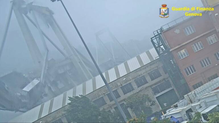 Ponte Morandi, tutti a giudizio i 59 imputati