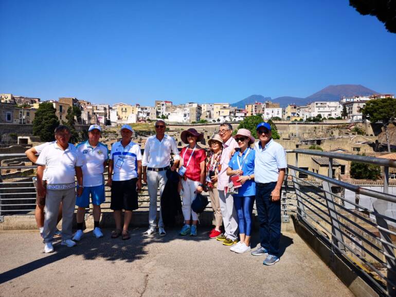 Universiade Napoli 2019.  Il Parco Archeologico di Ercolano è il luogo eletto dagli atleti