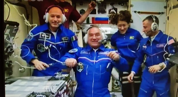 Luca Parmitano è a bordo della Stazione Spaziale Internazionale: “E’ fantastico essere quì”