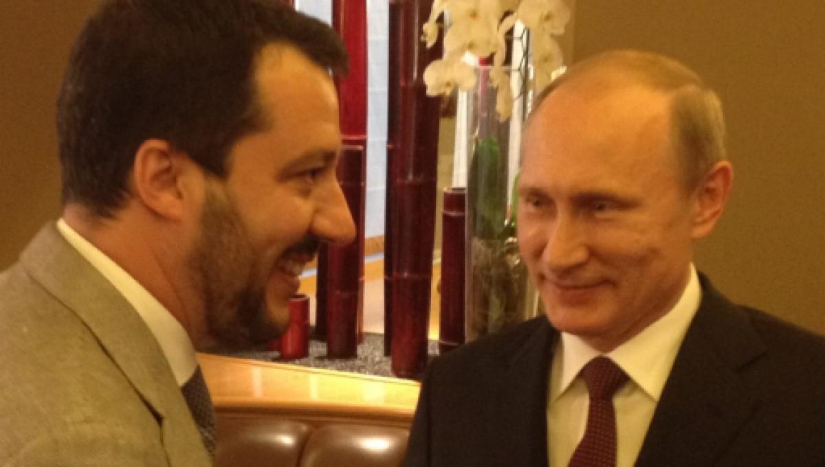 Dubli russi, Salvini tace…