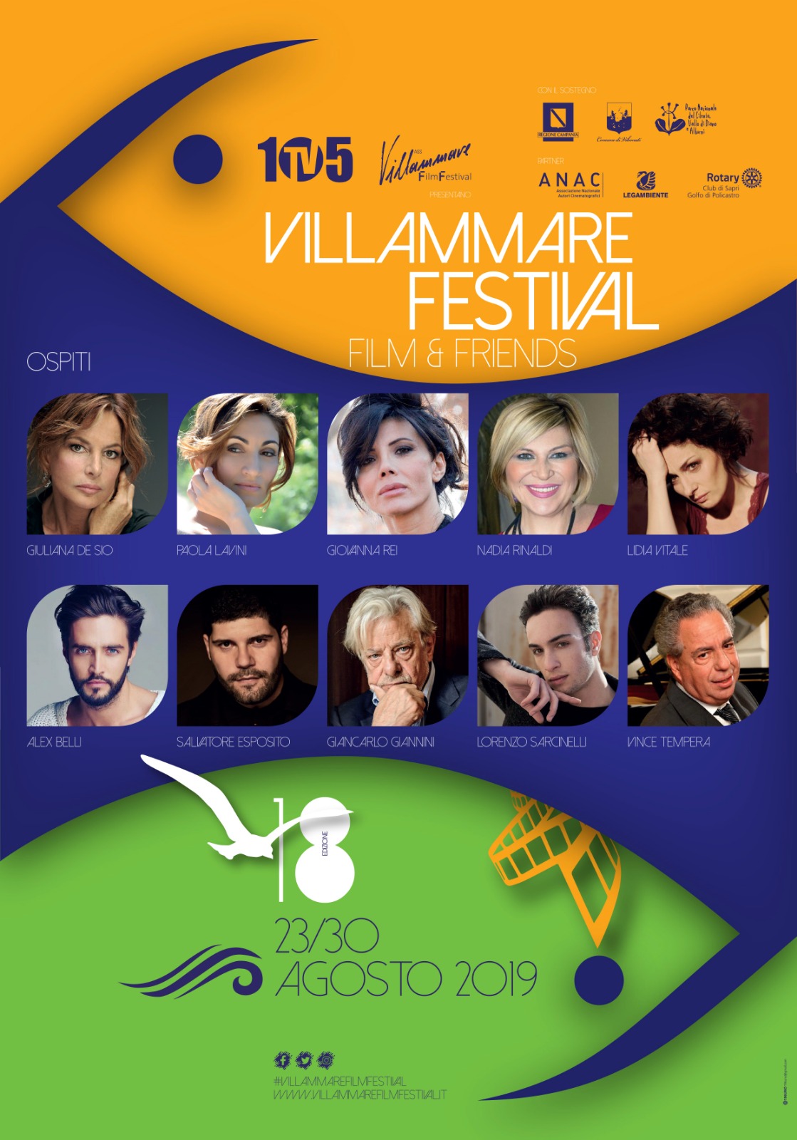 Al Villammare Film Festival premio alla carriera a Giancarlo Giannini