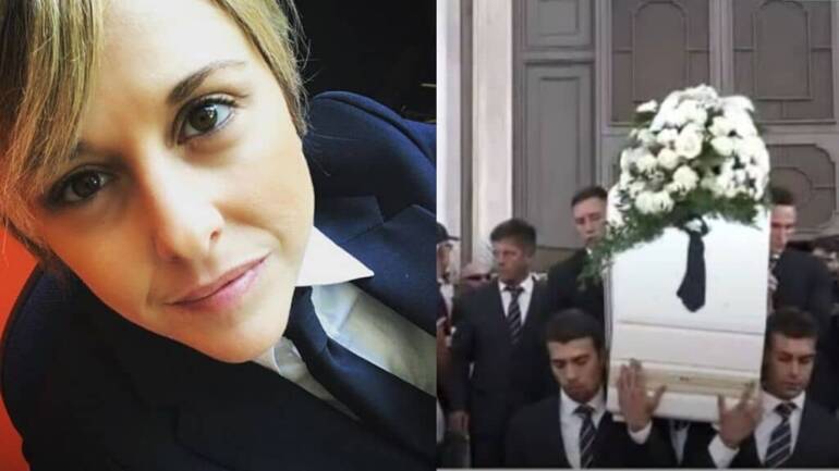 Nadia Toffa salutata sulle note di Halleluja di Leonard Coen. Il commovente ricordo della nipote