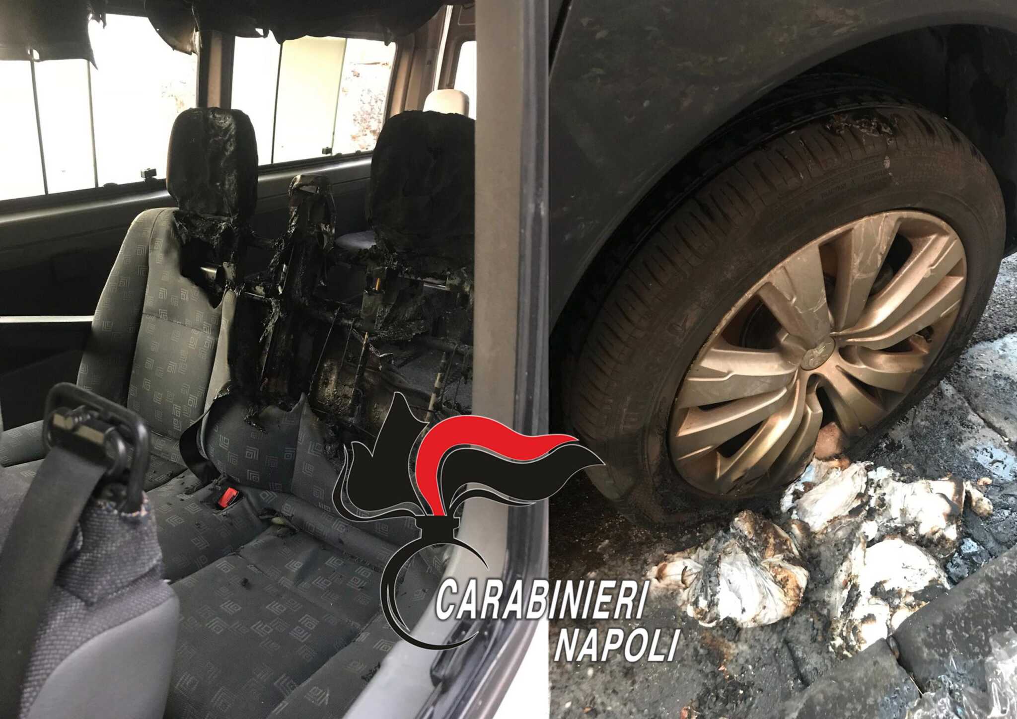 Ercolano: incendia sacchetti della spazzatura, tre vetture parcheggiate e per sfuggire all’arresto colpisce un carabiniere: in manette 51enne