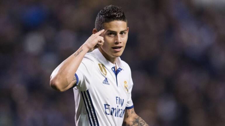 Infortunio per James Rodriguez: resterà fermo alcune settimane