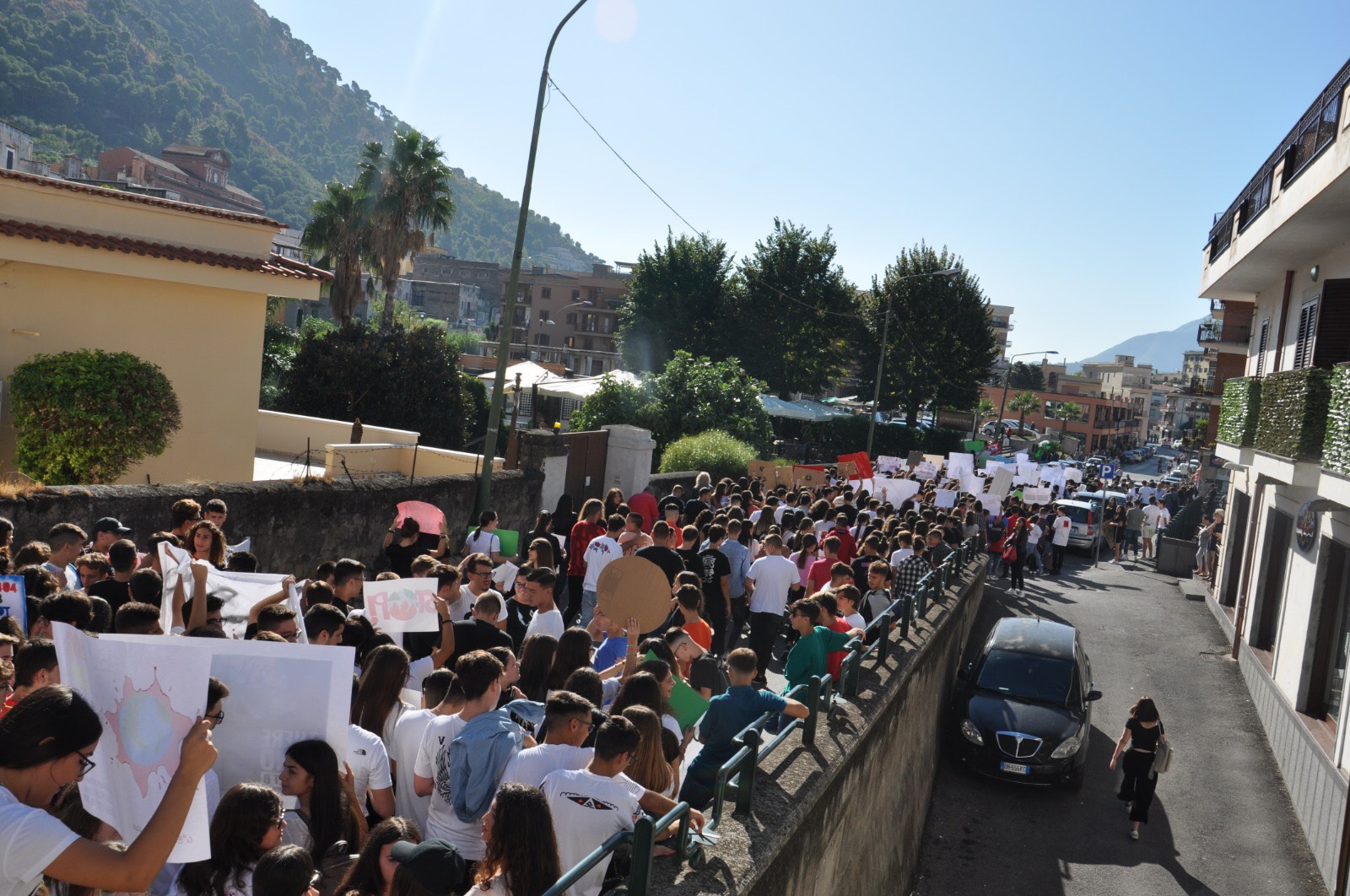 Mille studenti in piazza per ‘Friday for Sarno’