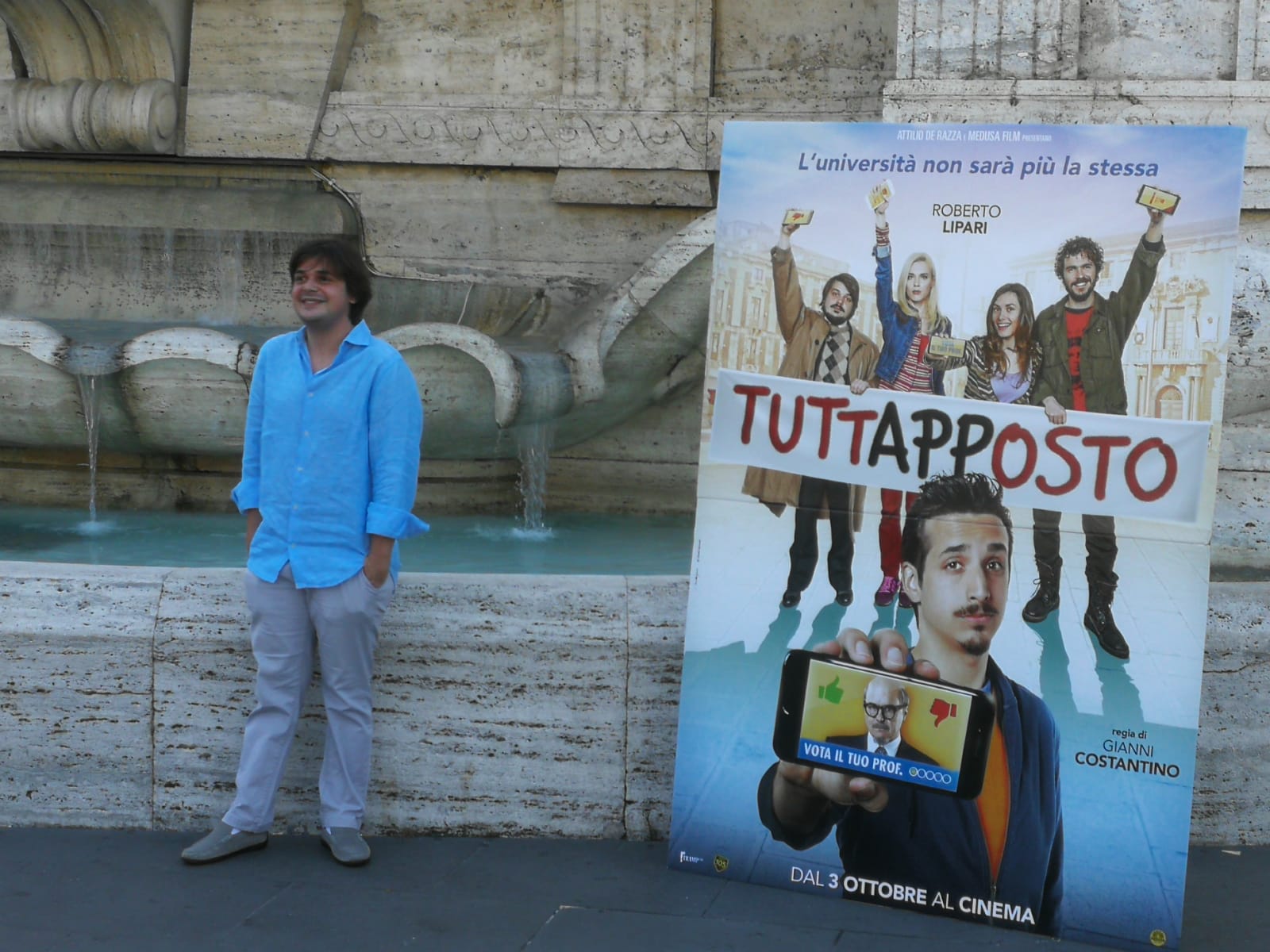 ‘Tuttapposto’: due casertani nel film con Lipari e Luca Zingaretti