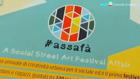 Napoli: inaugurato il nono murale del progetto #assafà