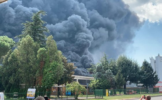 Incendio di Avellino, dalle analisi: nessuna preoccupazione per la salute dei cittadini