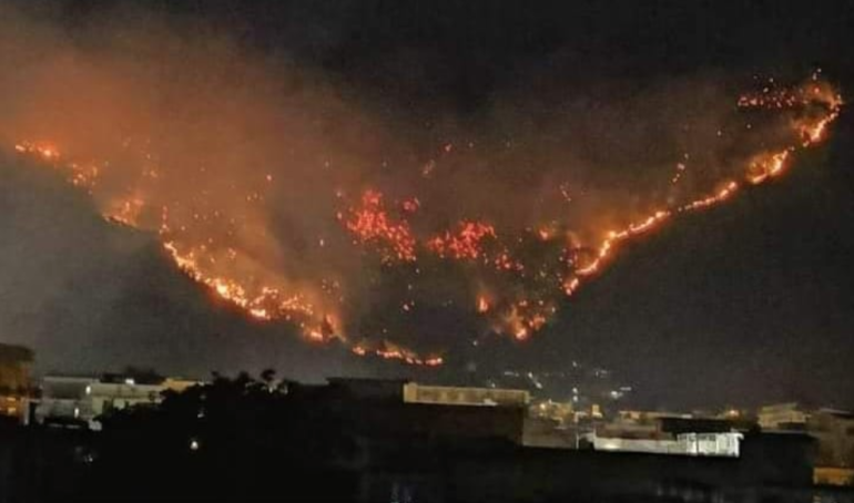 Sarno, arrestato un altro dei giovani piromani del monte Saretto