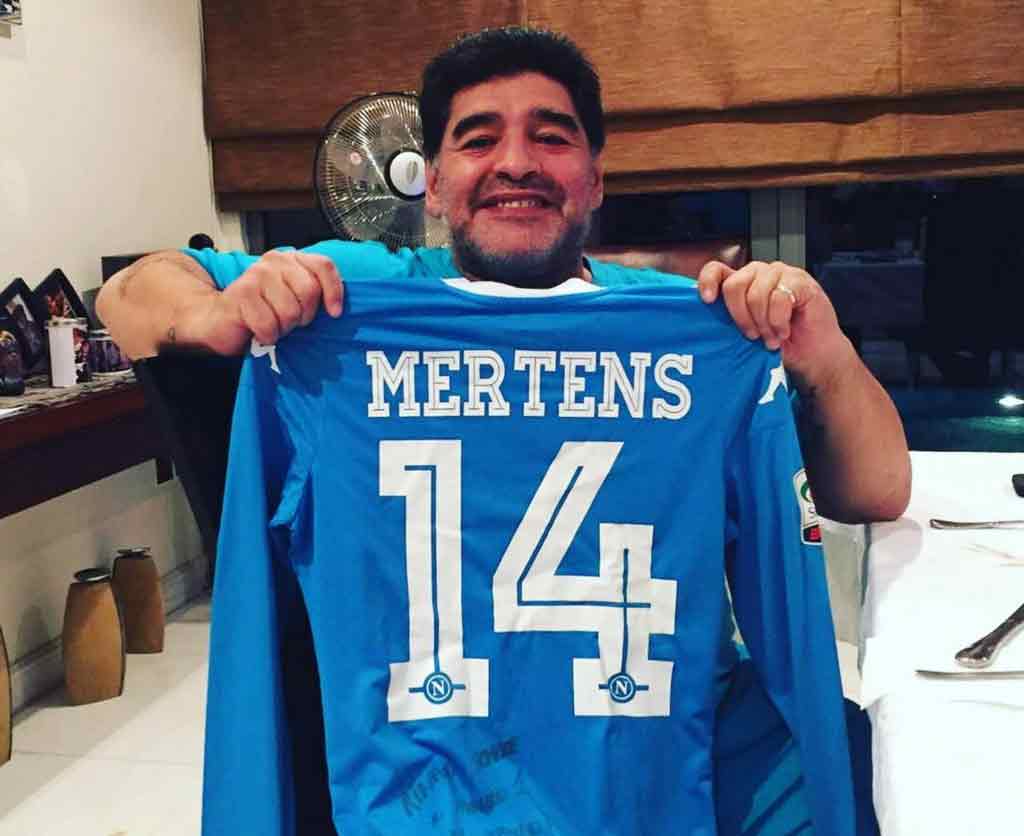 Napoli; Mertens a quota 113 gol, a -2 da Maradona