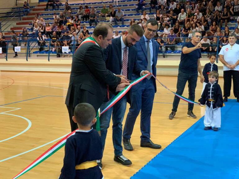 Inaugurato il palazzetto dello Sport di Giugliano