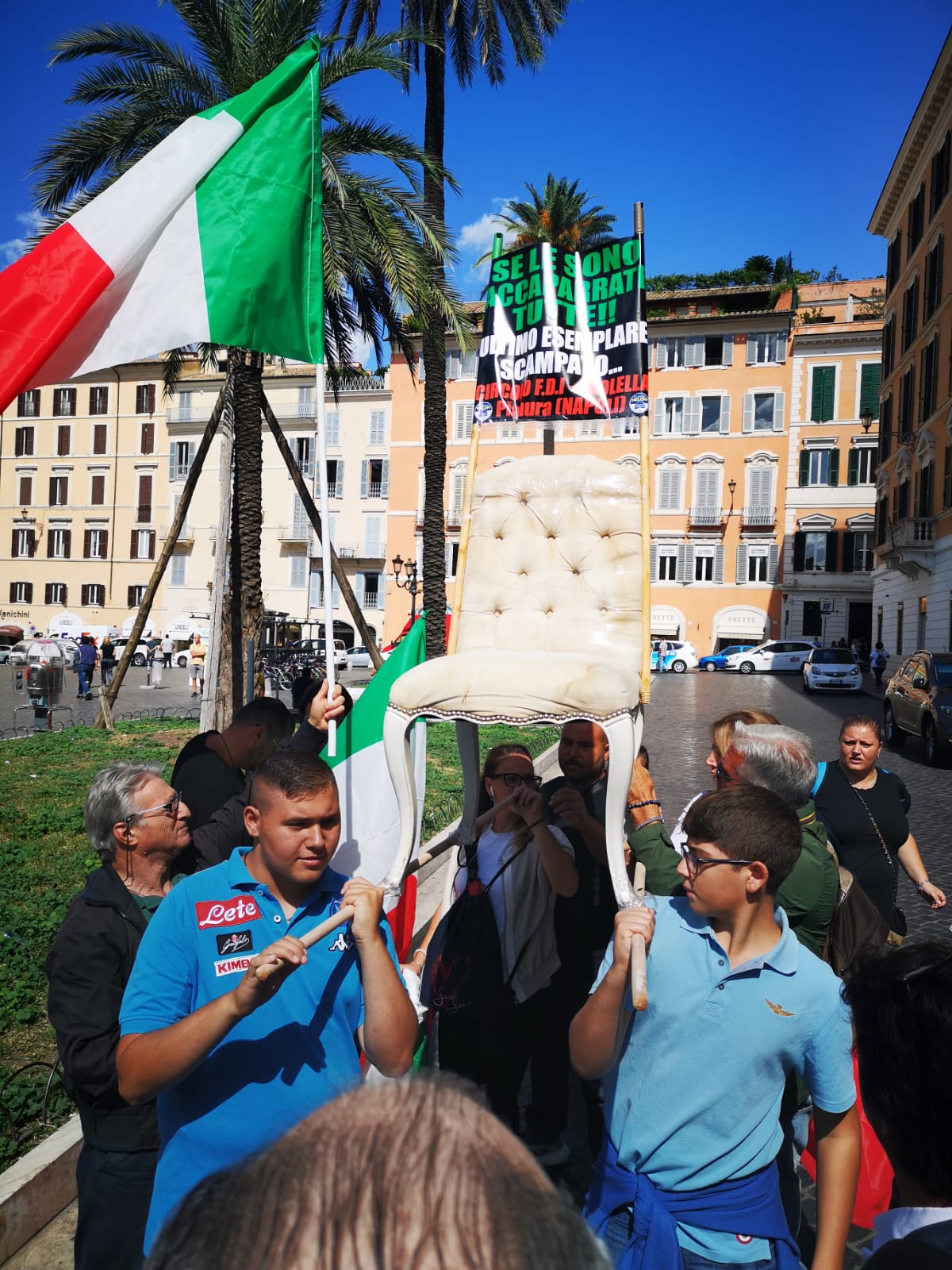Cantalamessa: ”A Roma una folta delegazione della Lega campana contro il governo delle poltrone’